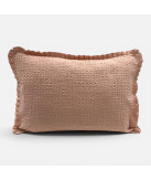 Edredão Tana Rosa 100% Algodão Textura Waffle | Laura Home