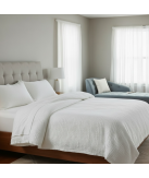 Edredón Tana Blanco 100% Algodón Textura Waffle | Laura Home