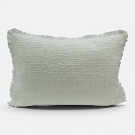 Edredón Tana Blanco 100% Algodón Textura Waffle | Laura Home
