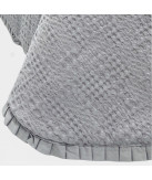 Edredón Tana Gris 100% Algodón Textura Waffle | Laura Home