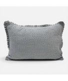 Edredón Tana Gris 100% Algodón Textura Waffle | Laura Home