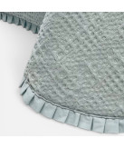 Edredón Tana Verde Agua 100% Algodón Textura Waffle | Laura Home