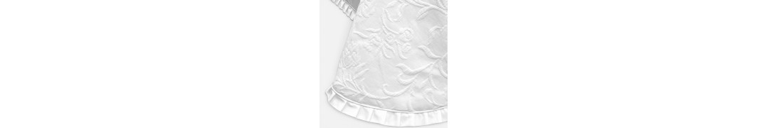 Edredón Damasco Blanco 100% Algodón Textura floral| Laura Home