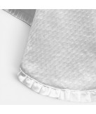 Edredão Bordado Bolas Branco 100% Algodão | Laura Home