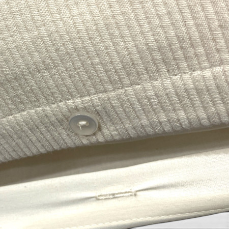 Capa de Edredão Donek Bege 100% Algodão | Laura Home