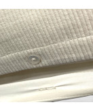Capa de Edredão Donek Bege 100% Algodão | Laura Home