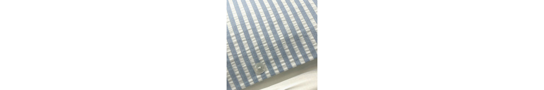 Capa de Edredão Matilde Azul 100% Algodão | Laura Home