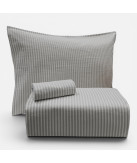 Capa de Edredão Matilde Cinza 100% Algodão | Laura Home