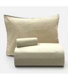 Capa de Edredão Bolas Bege 100% Algodão | Laura Home