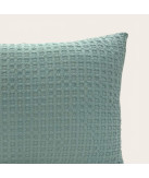 Cojín Decorativo Tana Verde Agua 100% Algodón | Laura Home