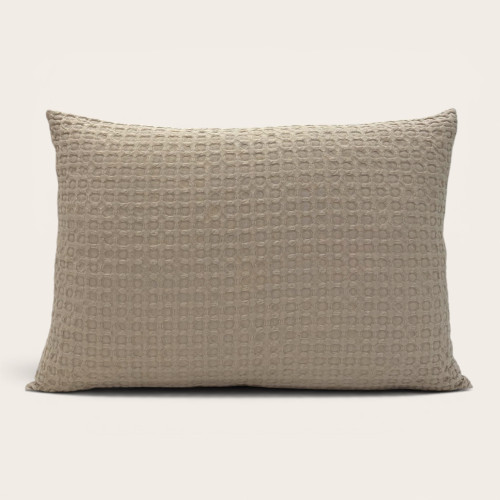 Cojín Decorativo Tana Camel 100% Algodón | Laura Home