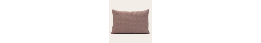 Cojín Decorativo Tana Rosa 100% Algodón | Laura Home