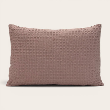 Almofada Decorativa Tana Rosa em 100% Algodão | Laura Home