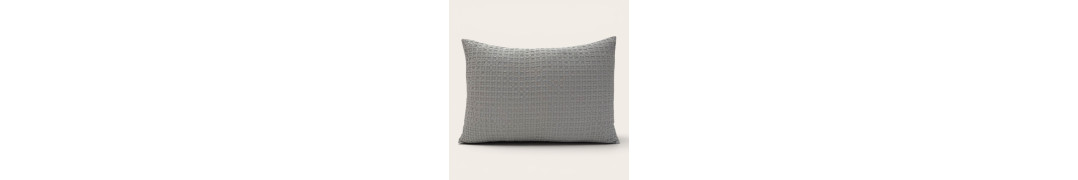 Almofada Decorativa Tana Cinzenta em 100% Algodão | Laura Home