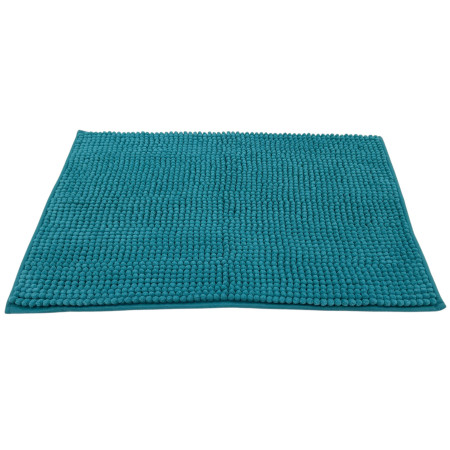 Alfombra Azul Antideslizante en Microchenilla | Laura Home