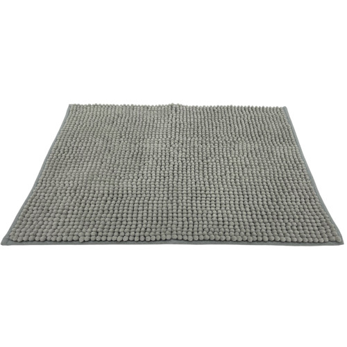 Alfombra Gris Antideslizante en Microchenilla | Laura Home