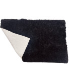 Alfombra Wood Negra Antideslizante | Laura Home
