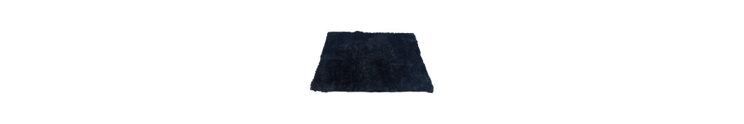 Alfombra Wood Negra Antideslizante | Laura Home