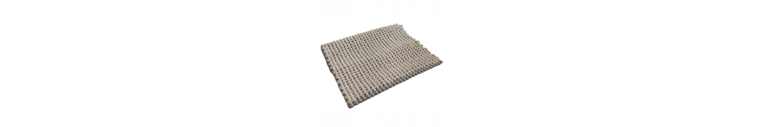 Alfombra 362 Gris y Blanco 50x80 cm | Laura Home