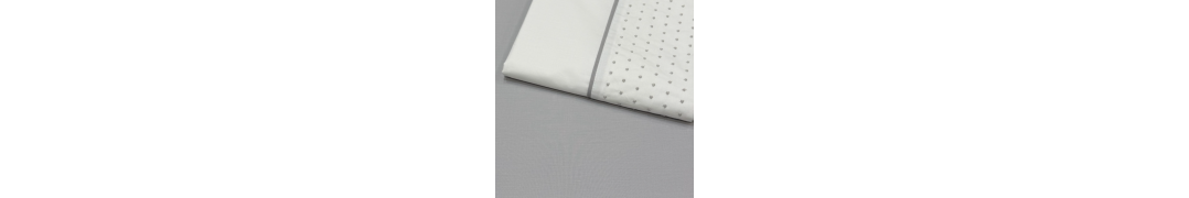 Juego de sábanas Boémia Gris Percal 300 hilos | Laura Home
