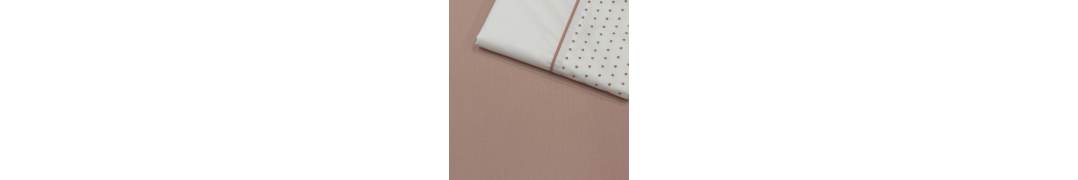Juego de sábanas Boémia Rosa Percal 300 hilos | Laura Home