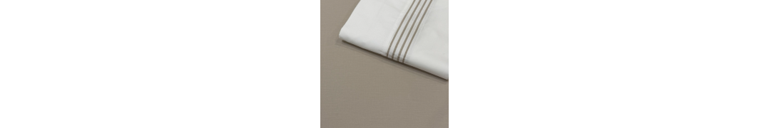 Jogo de Cama Percal 300 Fios Dune Taupe| Laura Home