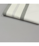 Jogo de Cama Percal 300 Fios Pregas Cinzento| Laura Home