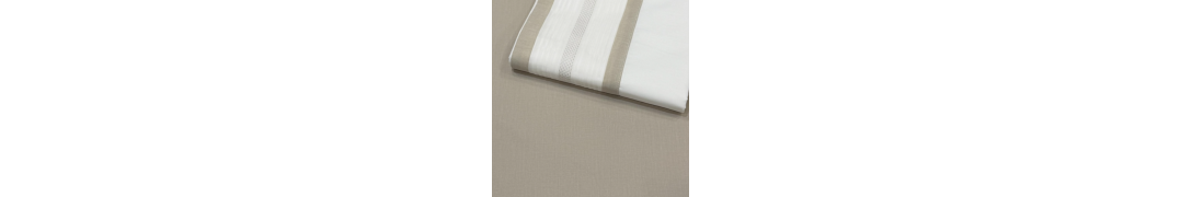 Jogo de Cama Percal 300 Fios Pregas Taupe| Laura Home