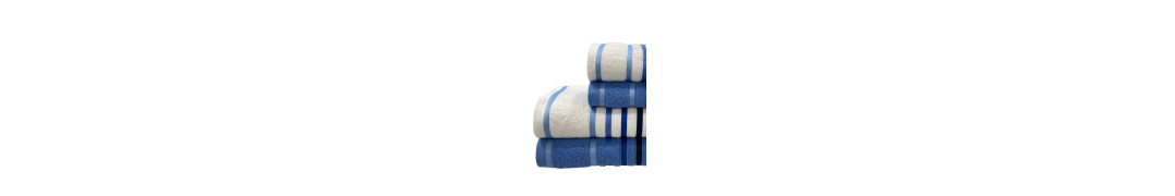 Conjunto de Banho D24 Azul: 100% Algodão 550g | Laura Home