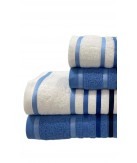 Conjunto de Banho D24 Azul: 100% Algodão 550g | Laura Home