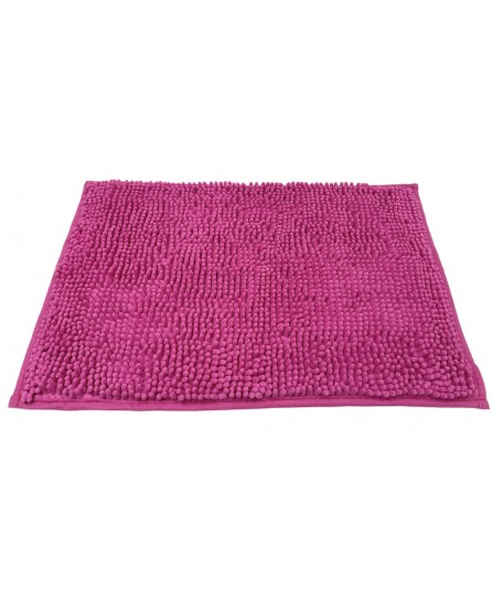 Tapete Shaggy Rosa