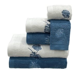 Conjunto de Banho Parra Azul Petróleo Conjunto de Banho Parra Azul Petróleo