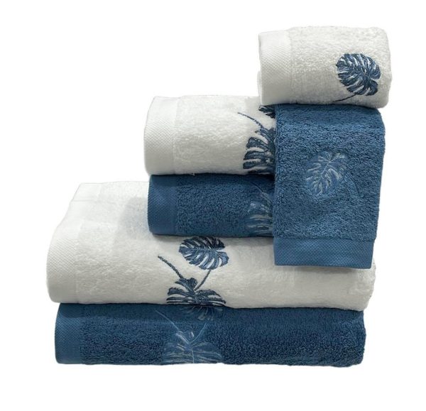 Conjunto de Banho Parra Azul Petróleo