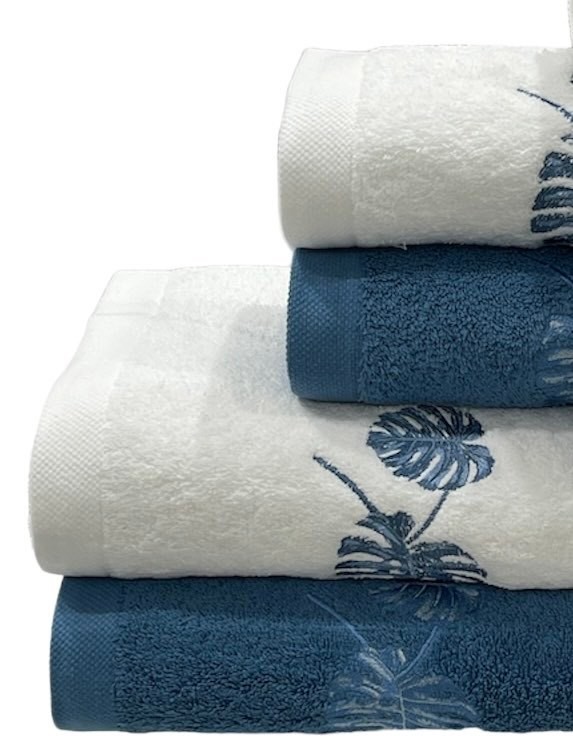 Conjunto de Banho Parra Azul Petróleo