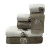 Conjunto de Banho Parra Taupe Conjunto de Banho Parra Taupe