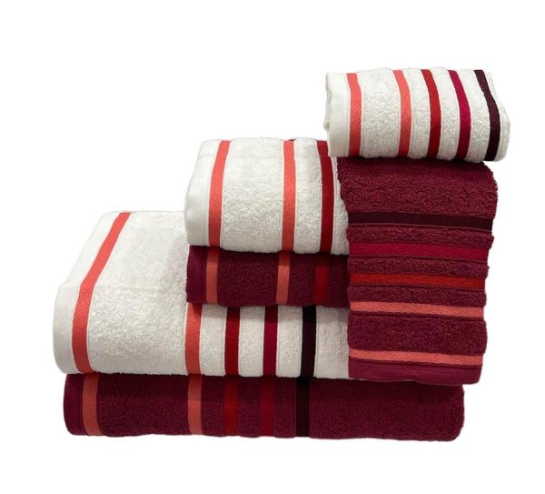 Conjunto de Banho D24 Bordô