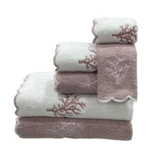 Conjunto de Banho Árvore Rosa