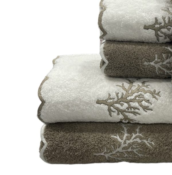 Conjunto de Banho Árvore Taupe