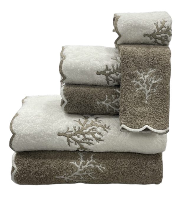 Conjunto de Banho Árvore Taupe