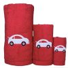 Jogo de Banho Carro Vermelho Jogo de Banho Carro Vermelho