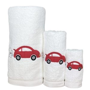 Jogo de Banho Carro Branco Jogo de Banho Carro Branco