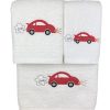 Jogo de Banho Carro Branco