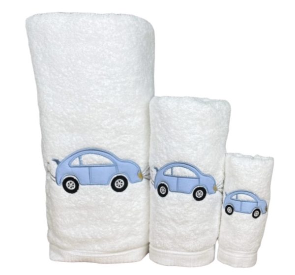 Jogo de Banho Carro Blanco Jogo de Banho Carro Branco