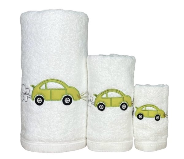 Jogo de Banho Carro Blanco Jogo de Banho Carro Branco