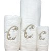 Conjunto de Banho Letra C