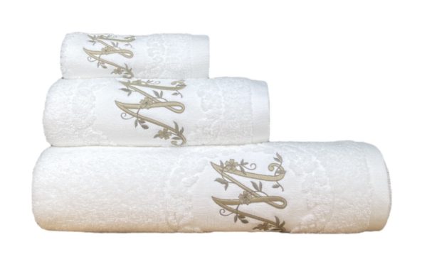 Conjunto de Baño Letra M Conjunto de Banho Letra M
