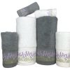 Conjunto de Banho Lavanda Cinzento