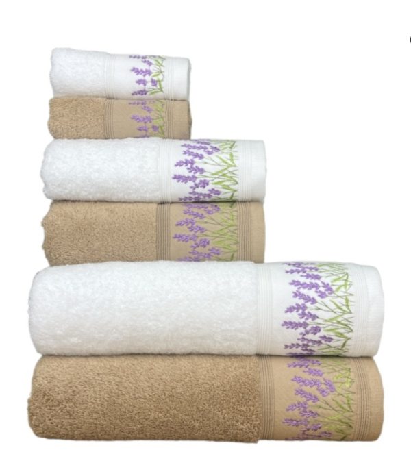 Conjunto de Banho Lavanda Camel
