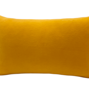 Almofada Chenille 30 x 50 cm Amarela