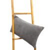 Almofada Chenille 30 x 50 cm Cinzento Escuro